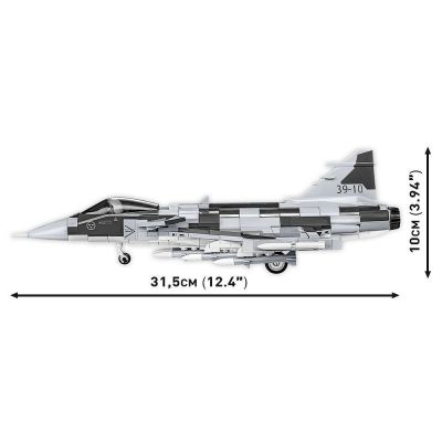 Конструктор Cobi Самолет SAAB JAS 39 Gripen E, 480 деталей (COBI-5820) | Зображення 5