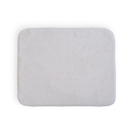 Килимок для підлоги з еко-хутра ТМ Dariana Moonbeam 50*60 см айворі