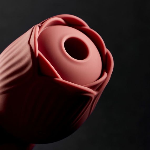 Вібратор для клітора-квітка двосторонній Sweet Em Velvet Lure, рожевий sexstyle | Зображення 7