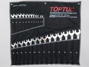 Набір ключів комбінованих рожково-накидний 26 шт 6-32 мм TOPTUL Hi-Performance GPAX2601