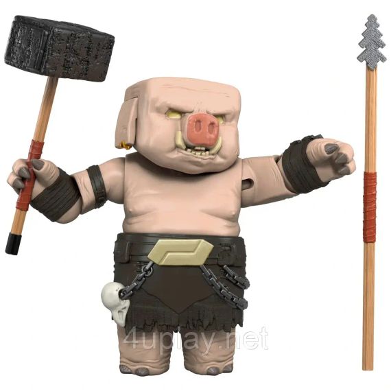 Ігрова фігурка Майнкрафт фільм Піглін воїн Оригінал Minecraft Movie Piglin Warrior | Зображення 4