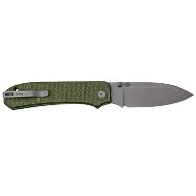 Нож Weknife Big Banter Dark Green Micarta (WE21045-2) | Зображення 1