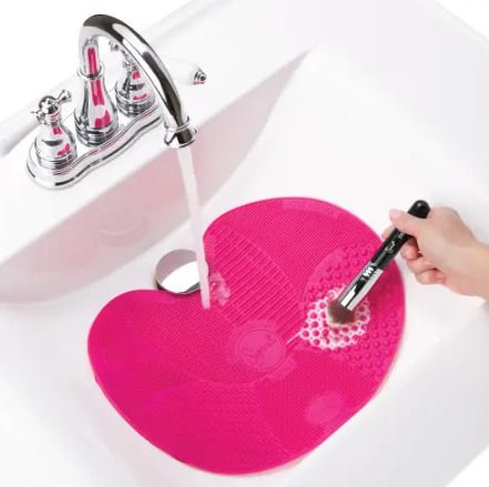 Килимок для миття косметичних пензликів Brush Spa | Силіконовий килимок для очищення пензлів | Зображення 5