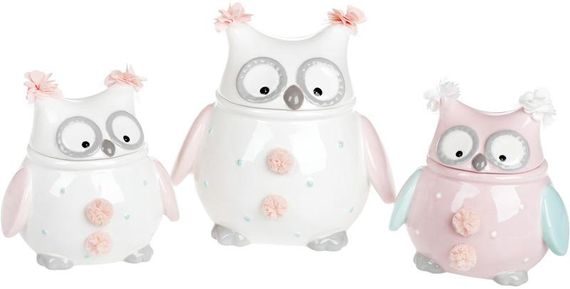 Банка "Owl Family" 800мл з керамічною кришкою | Зображення 3