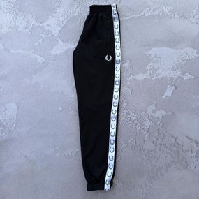 Штани Fred Perry Батал чорні (великі розміри)