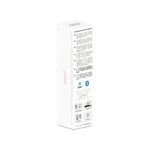 Интерактивный вибростимулятор точки G Kiiroo Pearl 3 Pink | Зображення 3