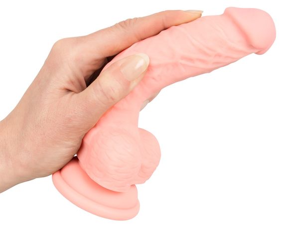 Фалоімітатор - Medical Silicone Dildo, 18 см | Зображення 5