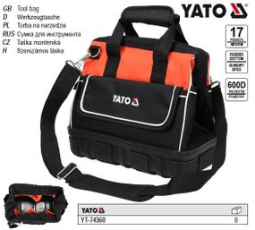 Сумка для инструменту 15" YATO Польша 17 кишень гумове дно YT-74360