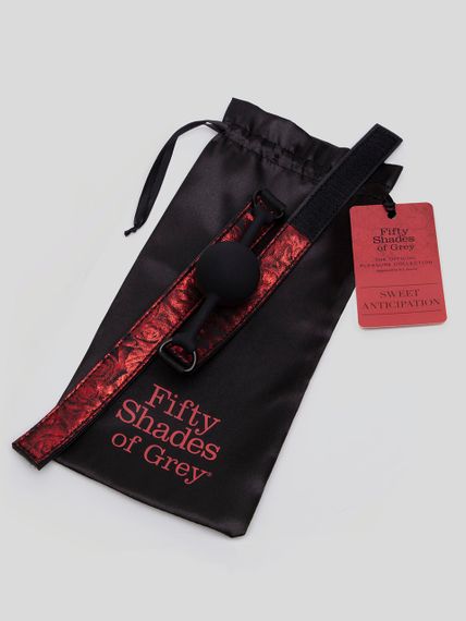Кляп силіконовий Fifty Shades of Grey Sweet Anticipation Reversible Silicone Ball Gag sexstyle | Зображення 4