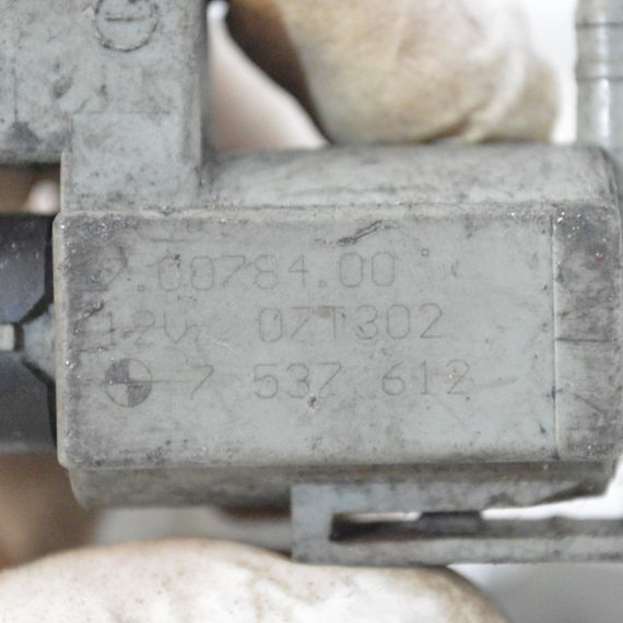 Вакуумний клапан BMW E81 E82 E87 F20 F21 E46 E90 F30 F80 X5 X6 1993-2025 Клапан датчик електромагнітний БМВ е81 е46 е90 х5 7537612 | Зображення 3