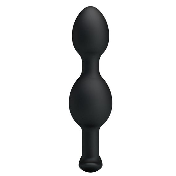 Анальна пробка - Pretty Love Special Anal Stimulation Anal Balls 4.92" Black Sex Aura | Зображення 4