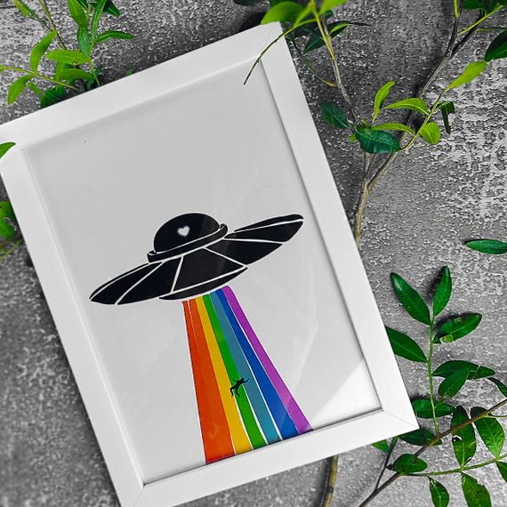 Постер в рамке Я обираю тебе! 15x21 см, A5 (MT5_21L017_BL)