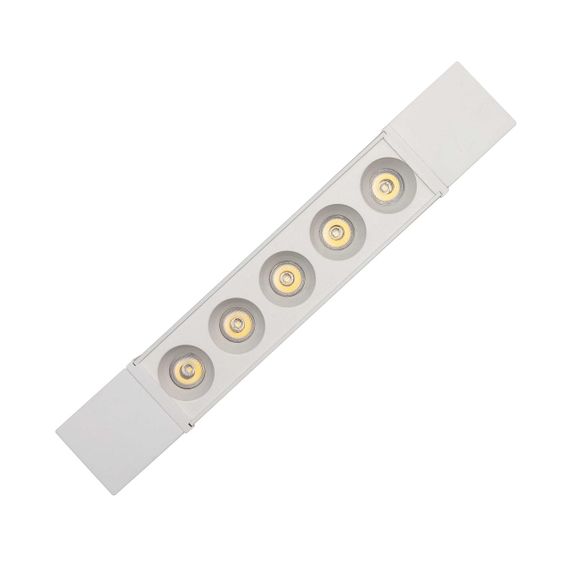 Трековий світильник PROLUM™ Поворотний; M27; 10W; 220V; Білий SERIES "GF"; Білий 4000К