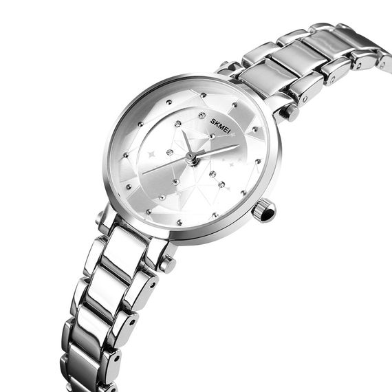 Жіночий годинник Skmei 1411SI Silver | Зображення 1