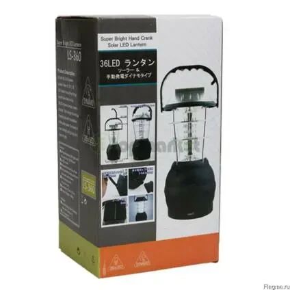 Ліхтар кемпінговий на сонячній батареї Super Bright LED Lantern LS-360 | Зображення 2