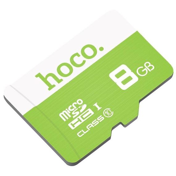 Карта пам'яті Hoco microSDHC Class 10 - 8GB (без адаптера) Green