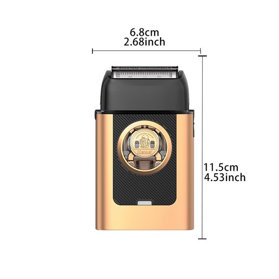 Електробритва KEMEI KM-T409 2000 мАг, / Шейвер з 2 лезами, безщітковим двигуном 8000 об/хв. | Зображення 3