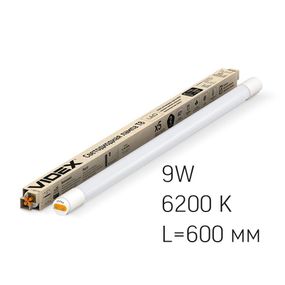 Світлодіодна лампа VIDEX T8b  9W 0.6M 6200K матова