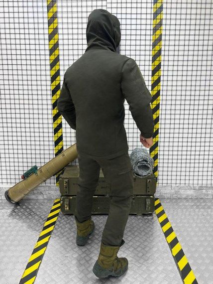 Костюм олива SoftShell софтшел 5в1 ВТ4937 | Зображення 6