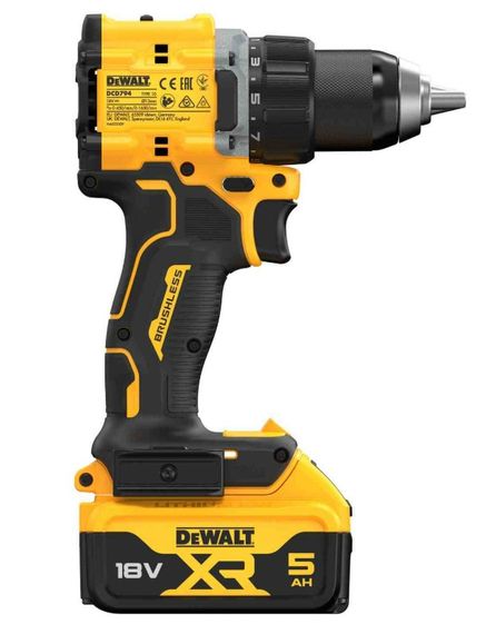 Дриль-шуруповерт DeWALT акумуляторний безщітковий з АКБ та ЗП DCD794P2T | Зображення 3