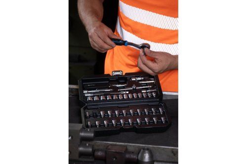 Набір інструментів 1/4", HT1R216 уп 47 шт Hoegert | Зображення 6