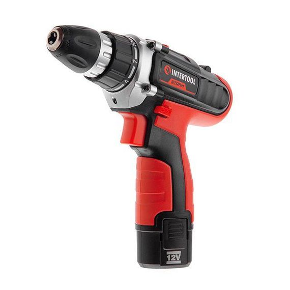 Дриль-шурупокрут акумуляторний 18 Нм INTERTOOL WT-0321 | Зображення 1