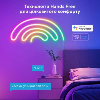 Светодиодная лента Govee Neon LED Strip Light 5м Білий (H61A23D1) | Зображення 9