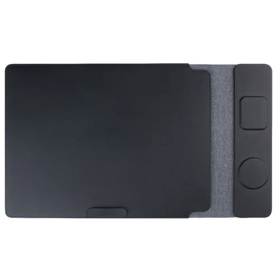 Подставка-чехол для ноутбука STAND S100 с БЗУ 4in1 15W (13-14'') Black