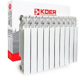 Радіатор біметалічний Koer 100 Bimetal-500 ROYAL (KR4957)