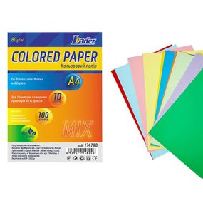Набор цветной бумаги А4 134780, 100 листов