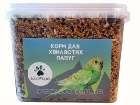 Корм для волнистых попугаев EcoFood 730 г 5528