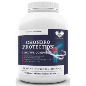 Комплекс для суглобів En`vie Lab Chondro Protection 7 Active with Collagen 2 Type 999 g /60 servings/ Strawberry