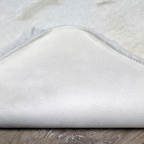 Килимок для підлоги з еко-хутра ТМ Dariana Elegant 60*120 см ванільно-бежевий | Зображення 2