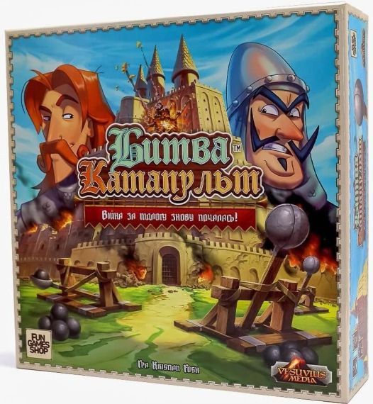 Настільна гра Битва Катапульт (Catapult Feud) укр.