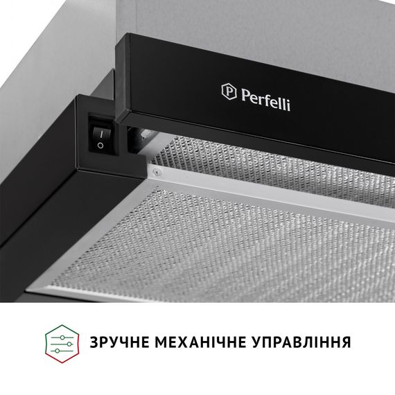 Витяжка кухонна Perfelli TL 602 BL LED | Зображення 4