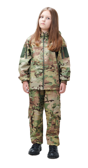 Костюм дитячий ARMY KIDS Скаут Soft-Shell теплий камуфляж Мультикам | Зображення 2