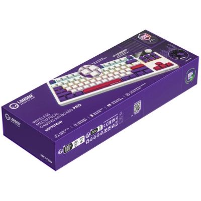 Клавиатура Lorgar KBP70TKLW Wireless TKL Mechanical Pro UA White (LRG-KBP70TKLW-WH-US) | Зображення 2