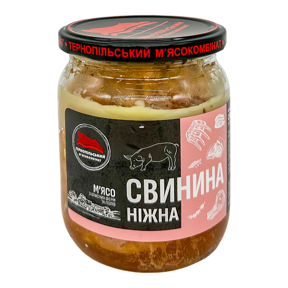 Свинина нежная Тернопольский мясокомбинат 500 г