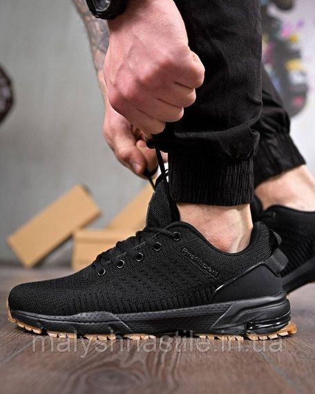 Мужские кроссовки Profisport black/beg ПП7504 | Зображення 1