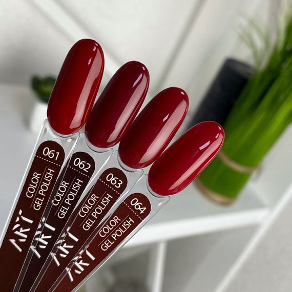 Гель-лак ART in detail 64 (малиново-червоний) 6мл | Зображення 4