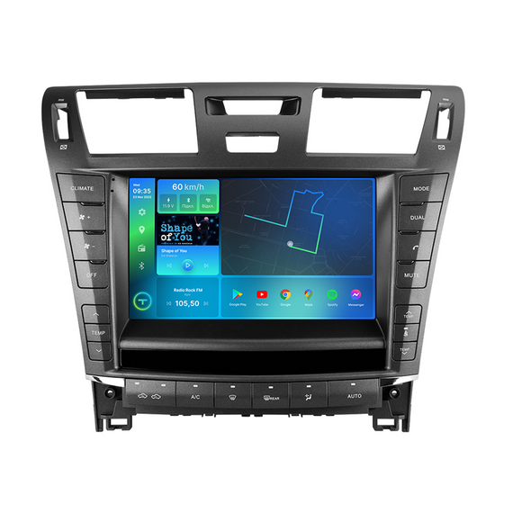 Штатна магнітола 2K Torssen Lexus LS460 V2 F9432 4G Carplay DSP | Зображення 1