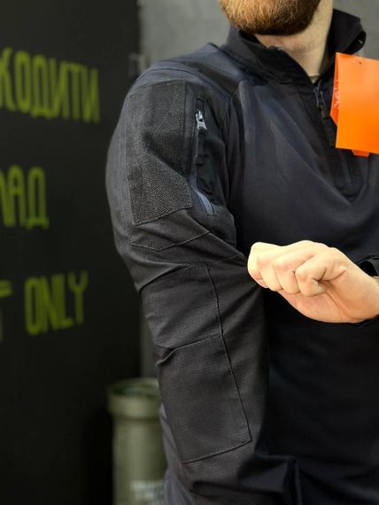 Убакс ДСНС Синій 4.5.0 Покращений Black Under Body Armor Combat Shirt | Зображення 3