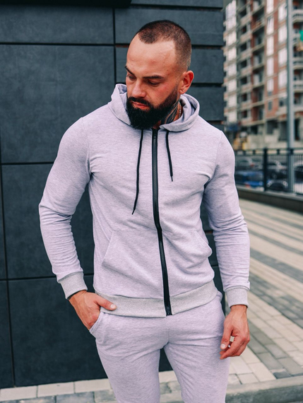 Костюм змійка змійка весна сірий S XL | Зображення 1