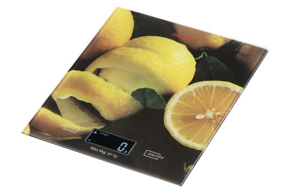 Весы кухонные Ardesto SCK-893LEMON макс. вес 5 кг/разноцвет (SCK-893LEMON) | Зображення 2