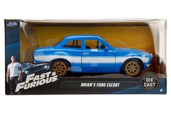 Игровая металлическая машинка Fast and Furious Форд Эскорт 1974 | Зображення 6