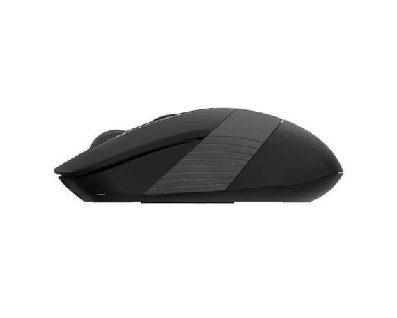 Миша бездротова A4Tech Fstyler FG10S (Grey), безшумна, USB, колір чорний+сірий | Зображення 2