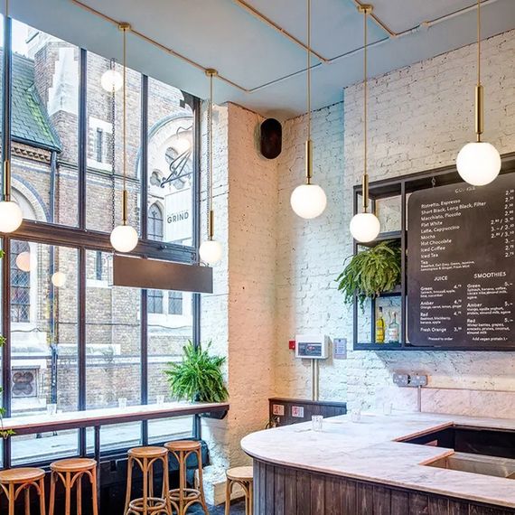 Люстра підвісна на 1 лампочку 27050 Латунь 40-100х15х15 см. | Зображення 8