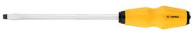Викрутка ударна TOPEX шліцева 8.0 x 300 мм 39D256