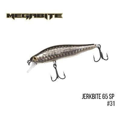 Воблер Megabite  Jerkbite 65 SP (65 mm, 5.9 g, 1.0 m) (31)