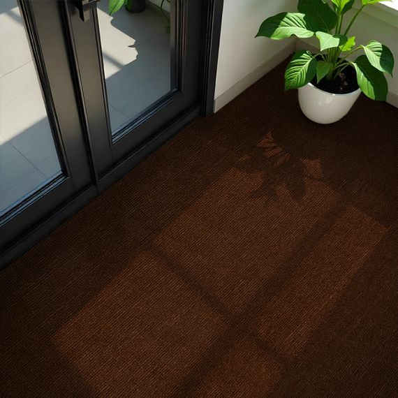 Самоклеюча плитка під ковролін в рулоні коричневий 600х3000мм SW-00002586 | Зображення 4